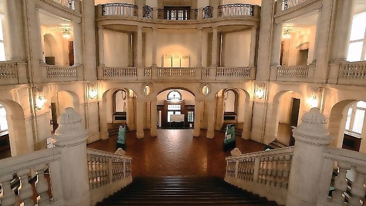 Offline und im Notbetrieb: Das Berliner Kammergericht am Kleistpark.