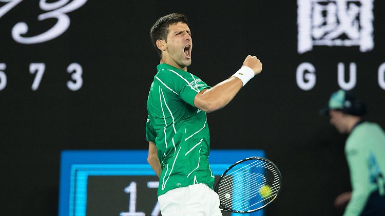 Nun gegen Federer: Novak Djokovic.