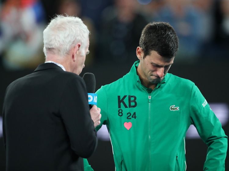 "Habe großen Respekt vor allem, was Roger erreicht hat": Djokovic plaudert mit John McEnroe.