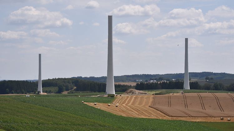 Eine Windkraft-Leistung von gerade mal 1078 Megawatt wird im vergangenen Jahr installiert - fast 80 Prozent weniger als noch 2017.