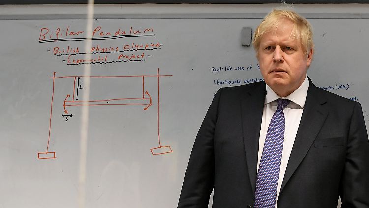 Nicht nur Mathematik kann für den Altertumswissenschaftler Johnson vertrackt sein.  Auch die nächsten Monate dürften schwierig werden.