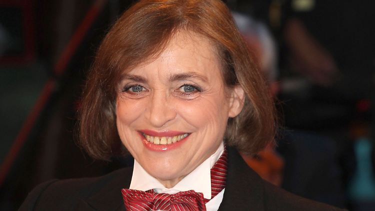 Freut sich "kindisch": Katharina Thalbach.