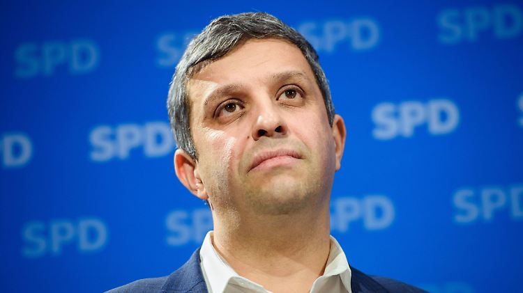 Der zweite Teil der neuen Doppelspitze: Raed Saleh, Fraktionsvorsitzender der SPD im Abgeordnetenhaus.