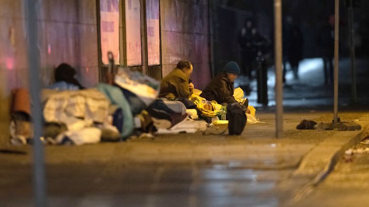 Obdachlose in Berlin: Wieviele es in der Hauptstadt gibt, weiß keiner genau.