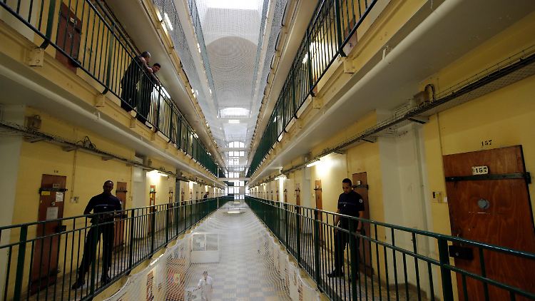 Weniger als drei Quadratmeter Platz pro Häftling: Das Pariser Großgefängnis Fresnes. 