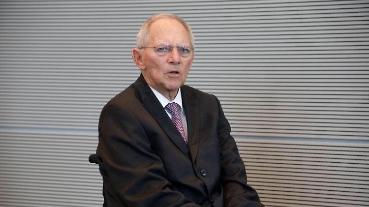 Bundestagspräsident Wolfgang Schäuble