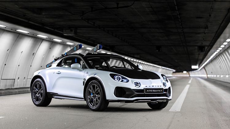 Der Alpine A110 SportsX ist vorerst ein Einzelstück.