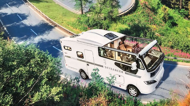 Das Wohnmobil für Sonnenanbeter, der Apéro von Skydancer.