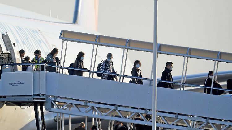 US-Bürger, die in der chinesischen Provinz Hubei gereist waren, müssen wohl in Quarantäne.