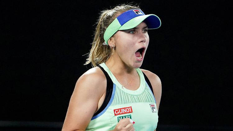 An Nummer 14 gesetzt, am Ende ganz oben: Sofia Kenin gewinnt die Australian Open 2020.