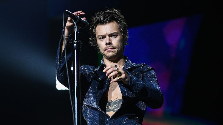 Musste dem Sturm weichen: Harry Styles.