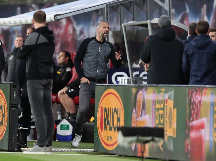 Gladbach-Trainer Marco Rose hat einen emotionalen Abend hinter sich.