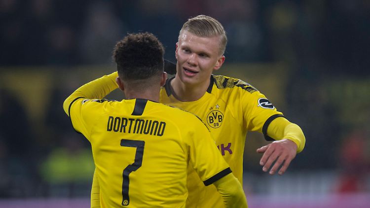 Jadon Sancho und Erling Haaland begeistern Dortmund und schocken die Liga.