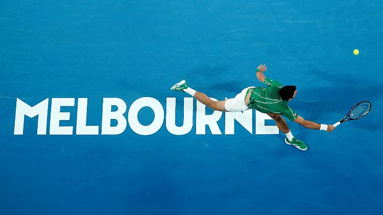 Novak Djokovic ist Titelverteidiger in Melbourne.