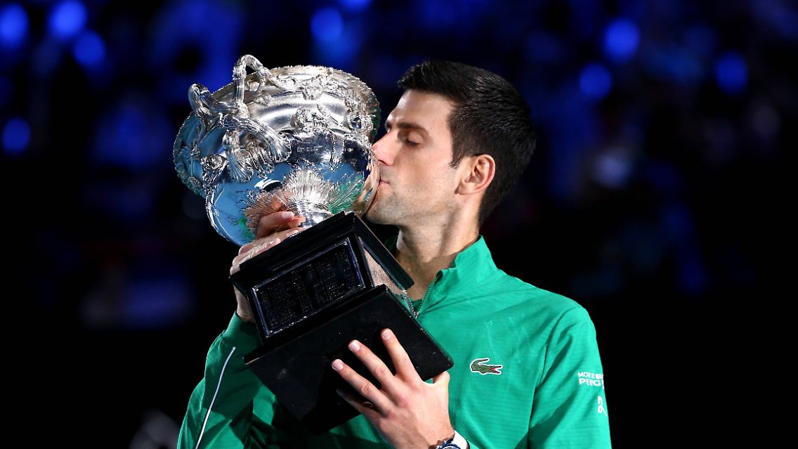 Novak Djokovic will in Wimbledon seinen 20. Grand Slam gewinnen.
