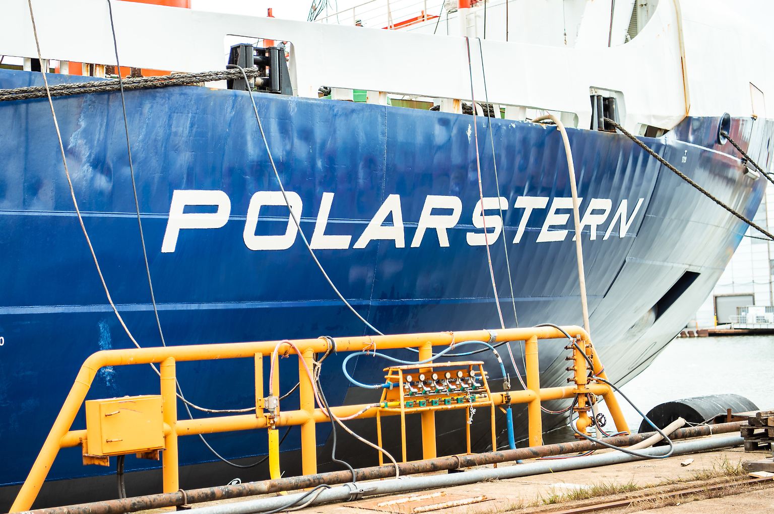 Die "Polarstern" ist zu einer außergewöhnlichen Reise aufgebrochen.