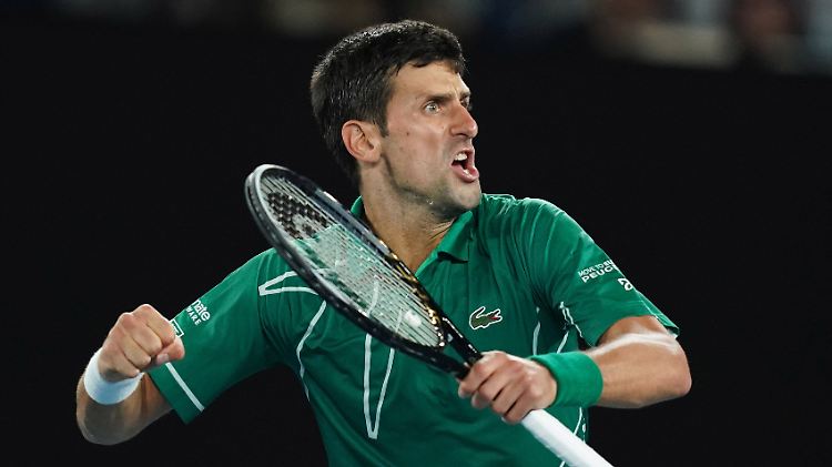Auch beim ersten Grand-Slam-Turnier des Jahres durfte einer der "Großen Drei" jubeln: Novak Djokovic holte den Titel in Down Under.