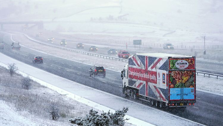Wie wird der Warenaustausch zwischen Großbritannien und der EU in Zukunft laufen? Die Verhandlungen darüber werden sich hinziehen.