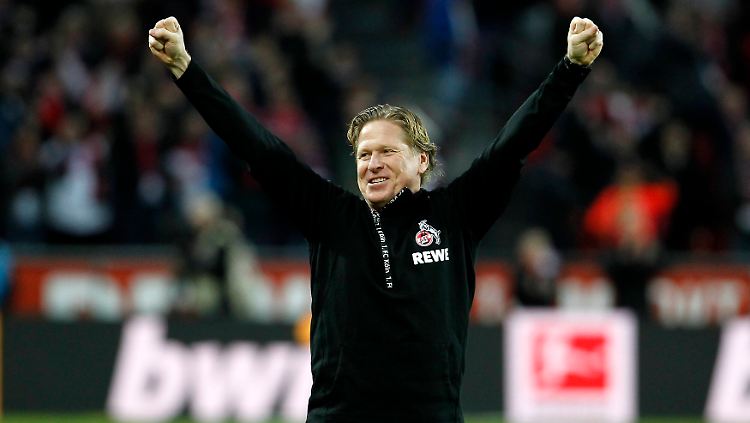 Eine C-Lösung, die prächtig funktioniert: Markus Gisdol als Trainer des 1. FC Köln.