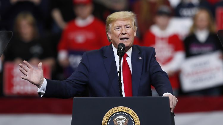 US-Präsident Trump hat in Iowa ein Traumergebnis erzielt.