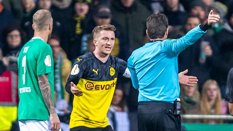 Viel Frust für Marco Reus: Der Kapitän erlebten seinen zweiten Werder-Alptraum.