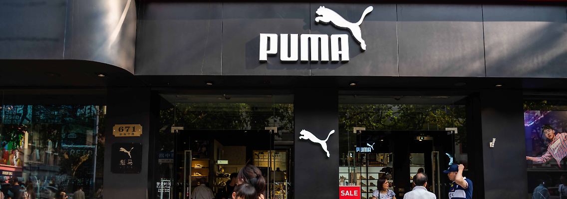 Auch Puma muss Läden in China schließen.