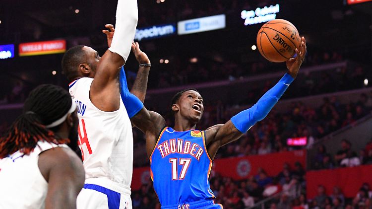 Begehrter Point-Guard: Nationalspieler Dennis Schröder wechselt vielleicht zu den Los Angeles Lakers oder den New York Knicks.