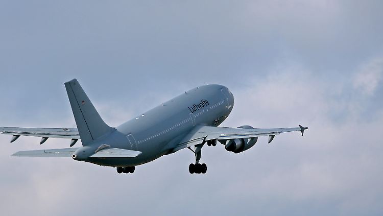 Die Bundeswehr war mit einem Airbus 310 unterwegs (Symbolbild).