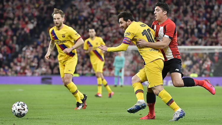 Messi kann diesmal nicht im Barca-Trikot glänzen.