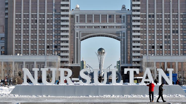 Die Hauptstadt Kasachstans: Nur-Sultan.