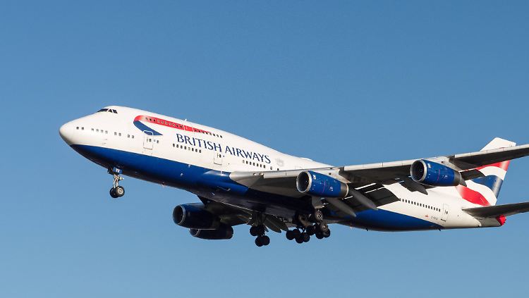 Das Rekordflugzeug war eine Boeing 747-436 - das Archivbild zeigt eine 747-400 der British Airways.