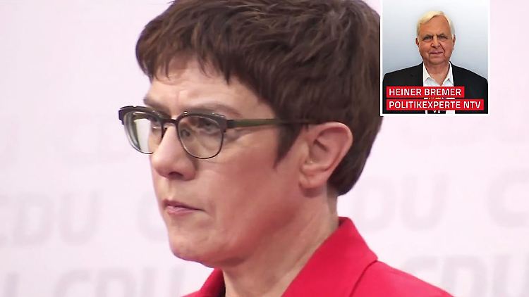 Annegret Kramp-Karrenbauer Heiner Bremer.JPG