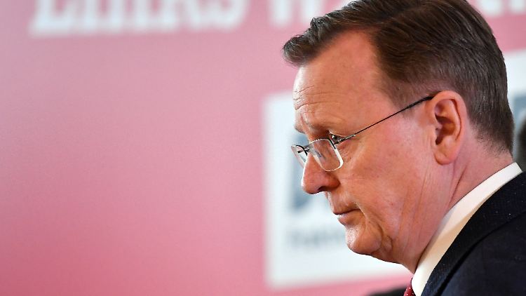 Der ehemalige Ministerpräsident Ramelow sorgt sich vor den möglichen Konsequenzen von Neuwahlen.