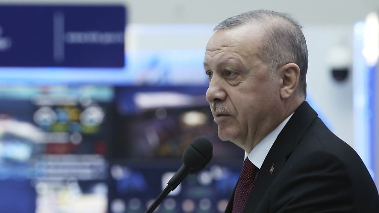 "Die türkische Armee hat Vergeltung geübt": Präsident Erdogan sieht die internationale Gemeinschaft in der Pflicht. 