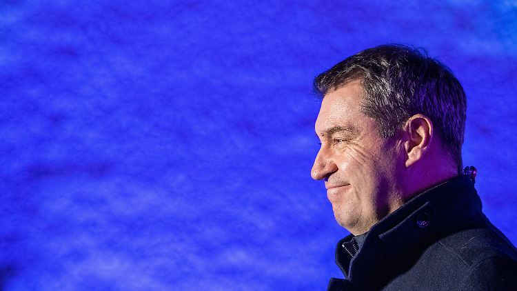 "Es wird sich jemand finden": CSU-Chef Markus Söder sagt, er wolle in Bayern bleiben. 