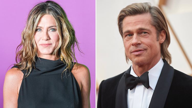 Kommen sie sich wirklich noch einmal näher? Jennifer Aniston und Brad Pitt.