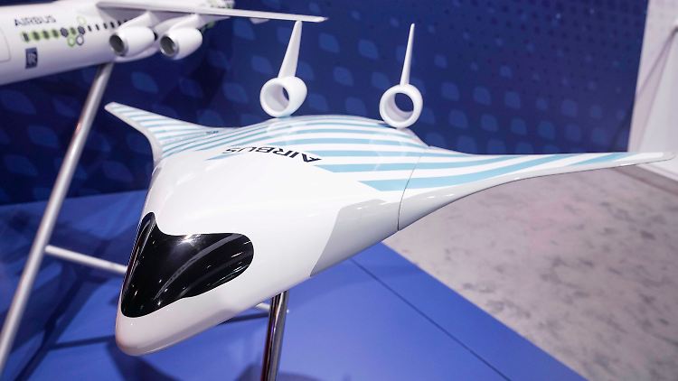 Der Nurflügler "Maveric" hat laut Airbus das Potenzial, 20 Prozent Sprit einzusparen.
