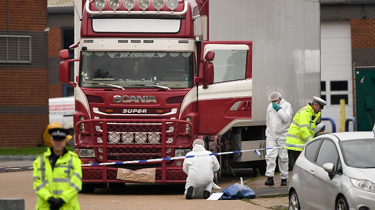 39 Vietnamesen starben in dem Laster in England
