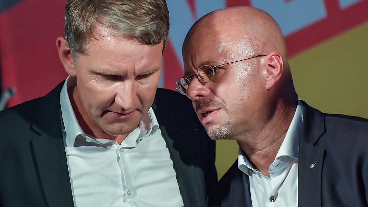 Höcke und Kalbitz gehören zu den prominentesten Vertretern des sogenannten Flügels.