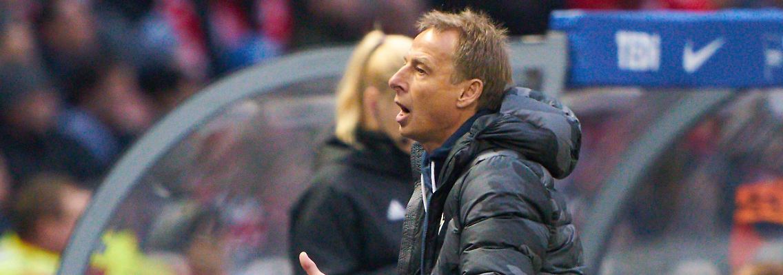 Das war's: Jürgen Klinsmann.