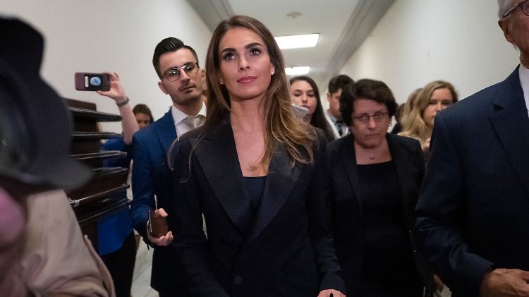 Hope Hicks ist mit der Trump-Familie eng verbunden.