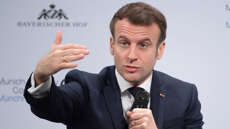 Das deutsch-französische Tandem dürfe nicht scheitern, sagte Macron in München.