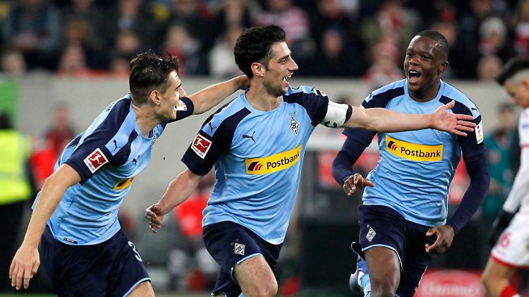 Hat allen Grund zum Jubeln: Gladbachs Kapitän Lars Stindl.