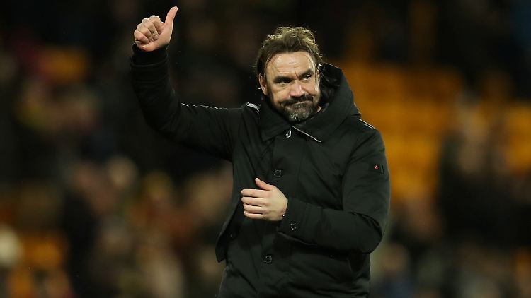 Es war ein Duell der deutschen Trainer: Für Norwich steht Daniel Farke an der Seitenlinie.
