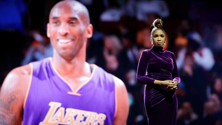 Jennifer Hudson rührte mit ihrem musikalischen Tribut an Kobe Bryant zu Tränen.