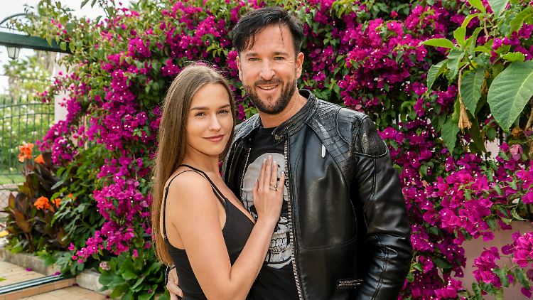 Willkommen in Deutschland: Laura Müller und Michael Wendler.