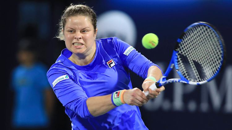 Sie ist wieder da: Kim Clijsters.