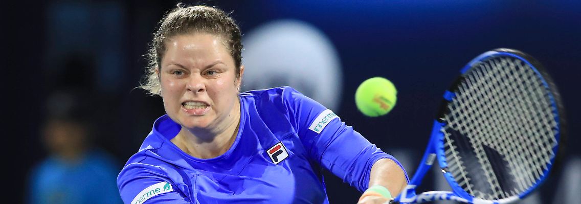 Sie ist wieder da: Kim Clijsters.