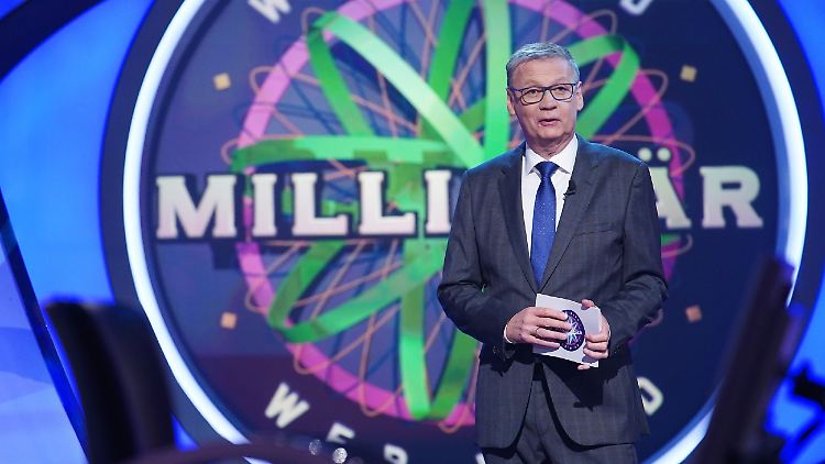 Moderator Jauch, das Gesicht von "Wer wird Millionär?".