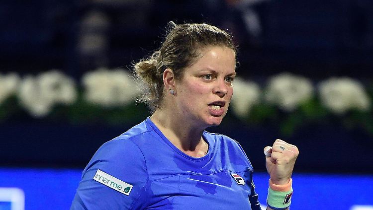Kim Clijsters ist mit ihrer Leistung zufrieden - und zwar zu Recht.